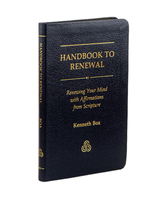 Handbook to Renewal: Affirmations from Scripture - Bonded Leather