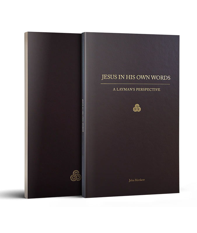 Jesus in His Own Words: A Layman's Perspective - Bonded Leather